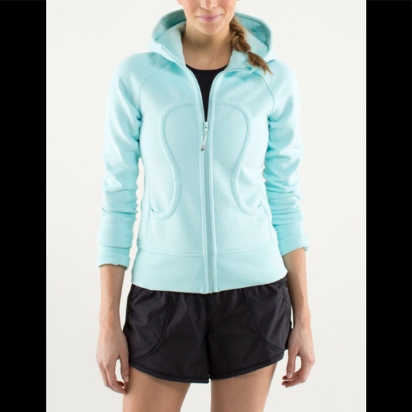Lululemon Scuba Hoodie Aquamarine - Picture 1 of 9